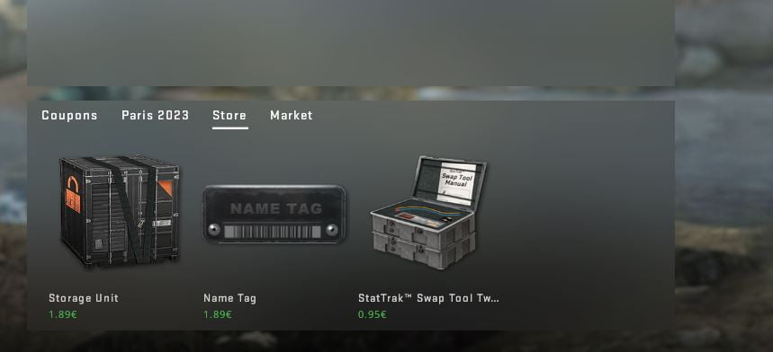 How to buy a CS2 Storage unit