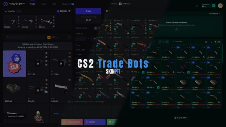 CS2 Trade Bot Sites Featured